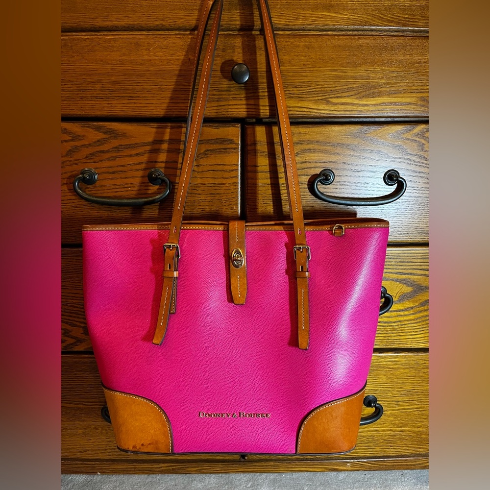 Dooney & Bourke large leather tote.